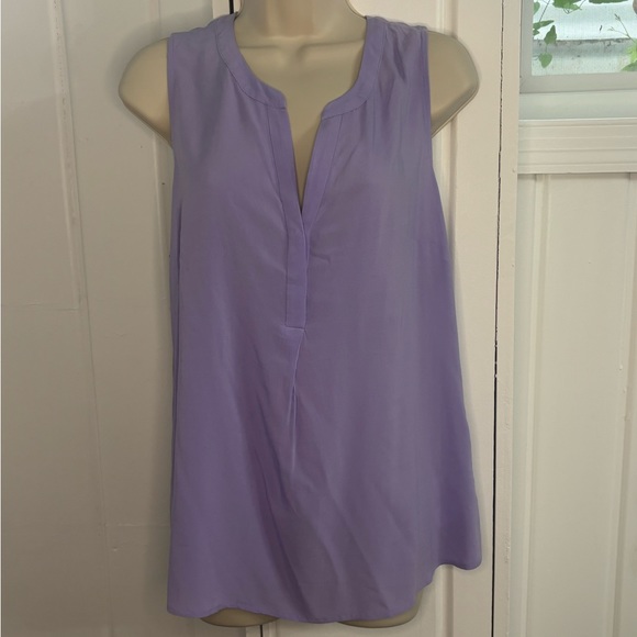 Lilly Pulitzer Lilac Stacy Sleeveless Shirt - Picture 5 of 6